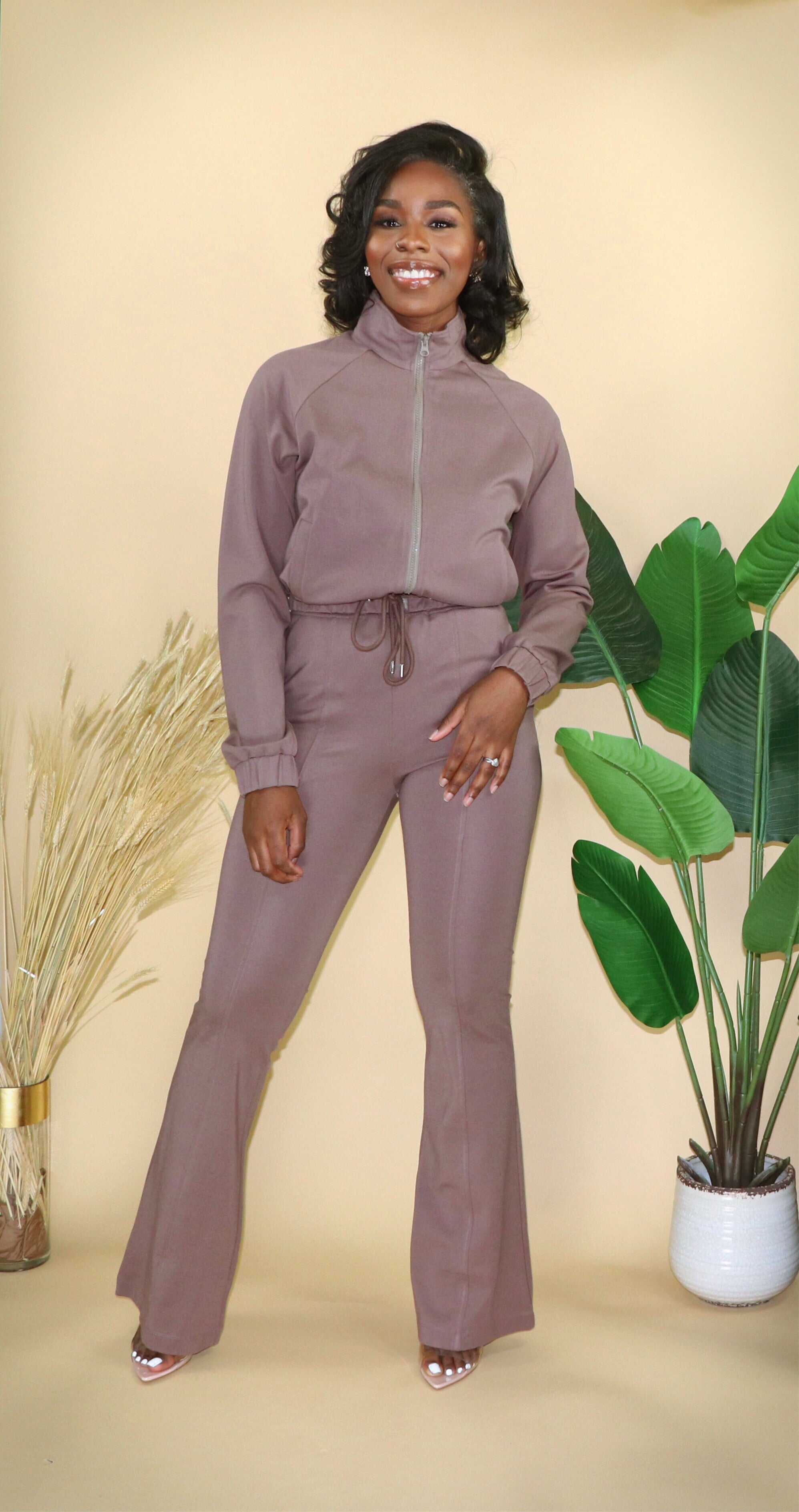 Go Sleek| Track Suit Set