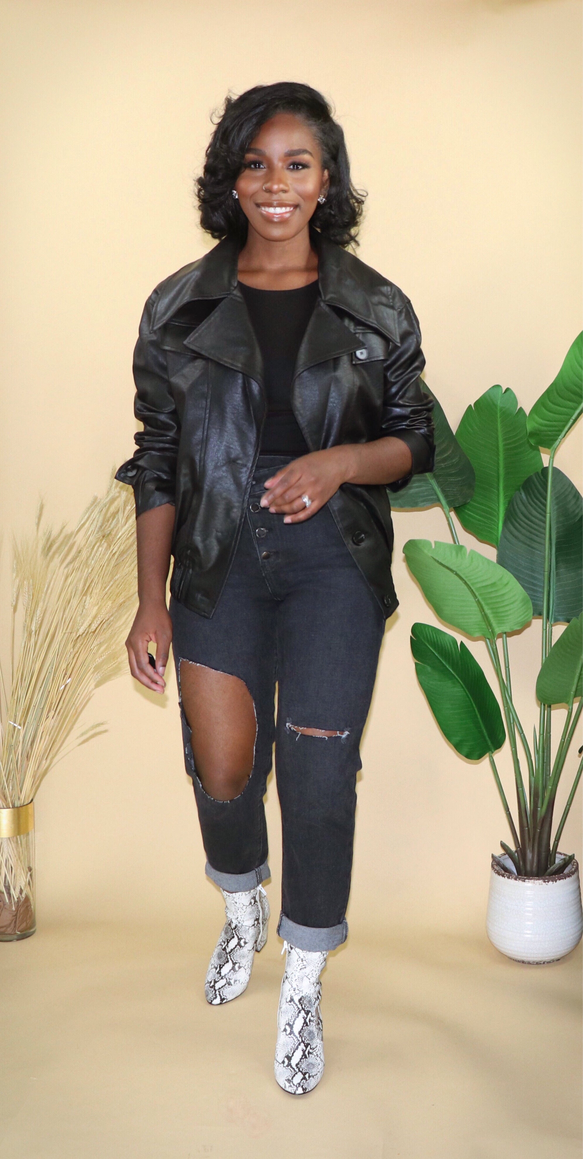 BAD GAL| Moto Jacket