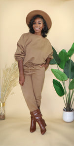 Load image into Gallery viewer, Just That Solid| Sweat suit set
