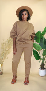 Load image into Gallery viewer, Just That Solid| Sweat suit set
