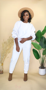 Load image into Gallery viewer, Just That Solid| Sweat suit set
