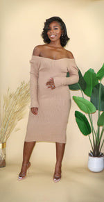 Load image into Gallery viewer, Hug me| knit dress
