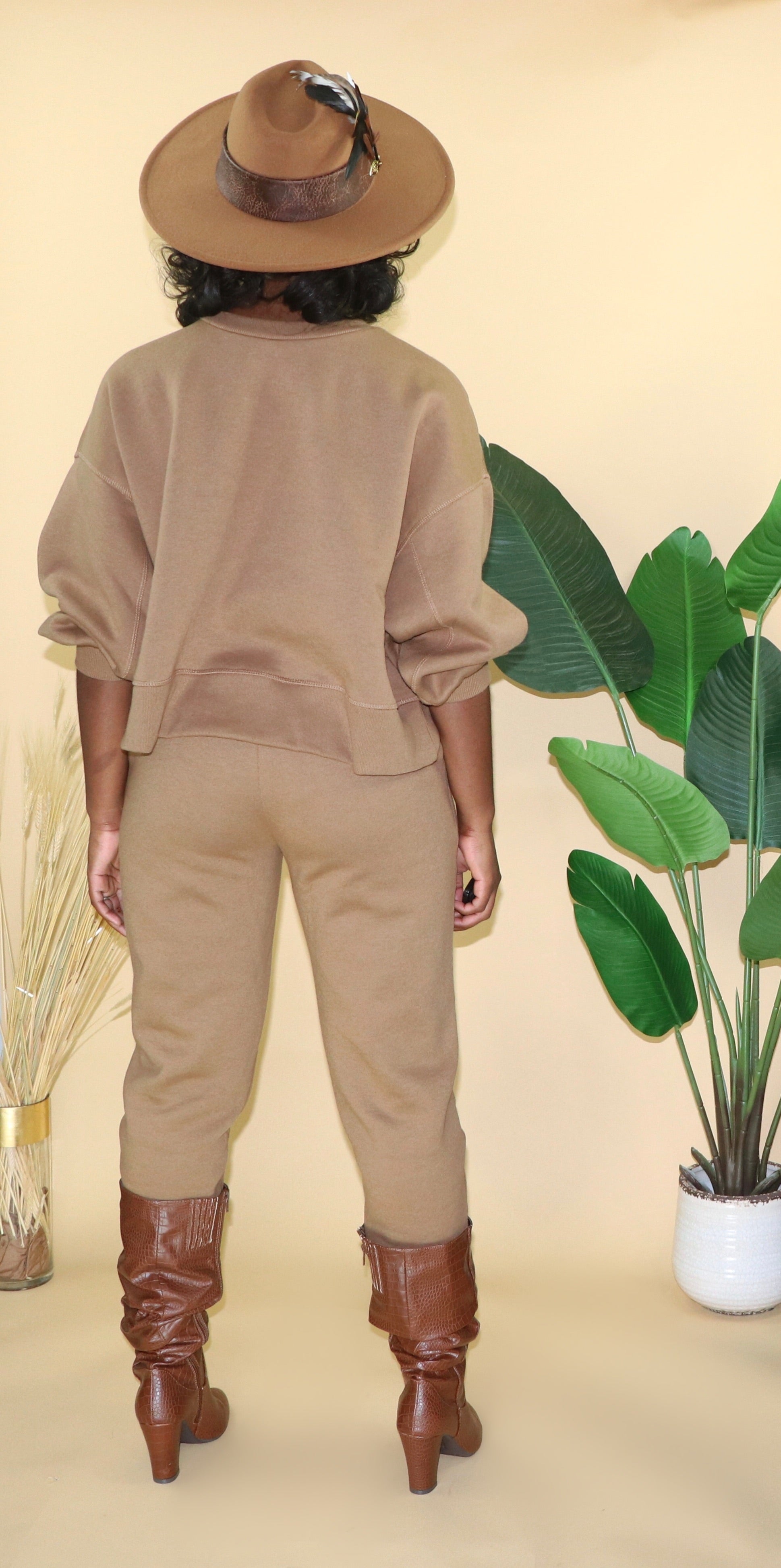 Just That Solid| Sweat suit set