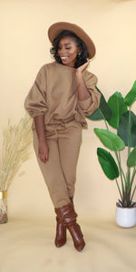 Load image into Gallery viewer, Just That Solid| Sweat suit set
