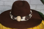 Load image into Gallery viewer, Cow Girl |Fedora Hat
